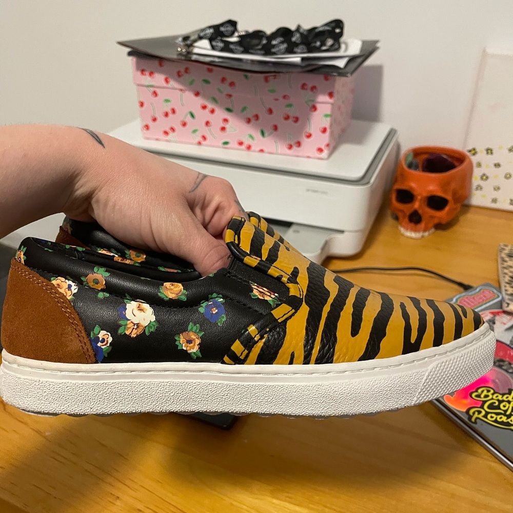 COACH slip ons
